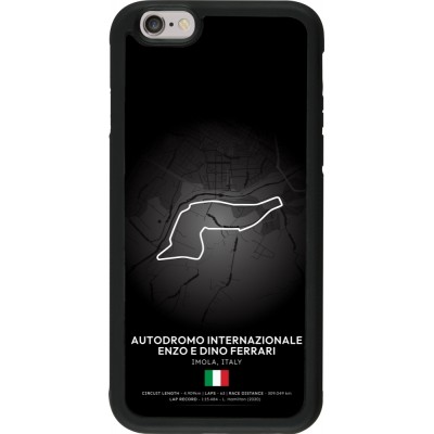 iPhone 6/6s Case Hülle - Silikon schwarz F1 Track 2025 Emilia-Rogmana