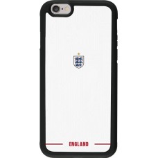 iPhone 6/6s Case Hülle - Silikon schwarz England 2026 personalisierbares Fussballtrikot