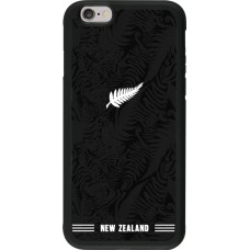 iPhone 6/6s Case Hülle - Silikon schwarz Neuseeland 2026 personalisierbares Fussballtrikot