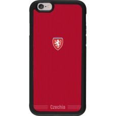 iPhone 6/6s Case Hülle - Silikon schwarz Tschechische Republik 2026 personalisierbares Fussballtrikot