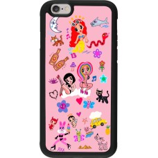 iPhone 6/6s Case Hülle - Silikon schwarz Karol G La Bichota Manana Sera Bonito