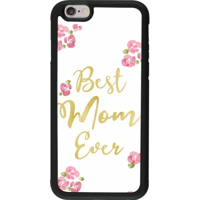 iPhone 6/6s Case Hülle - Silikon schwarz Mom 2024 best Mom ever