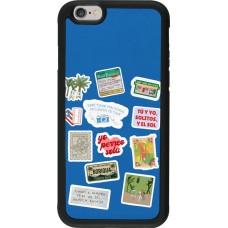 iPhone 6/6s Case Hülle - Silikon schwarz Seals of the Dominican Republic DTMF