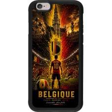 iPhone 6/6s Case Hülle - Silikon schwarz Fussball Belgien splash 2026