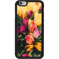 iPhone 6/6s Case Hülle - Silikon schwarz Bouquet of tulips 2026
