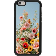 iPhone 6/6s Case Hülle - Silikon schwarz Spring flowers 2026