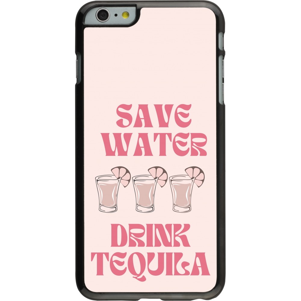 iPhone 6 Plus / 6s Plus Case Hülle - Cocktail Save Water Drink Tequila