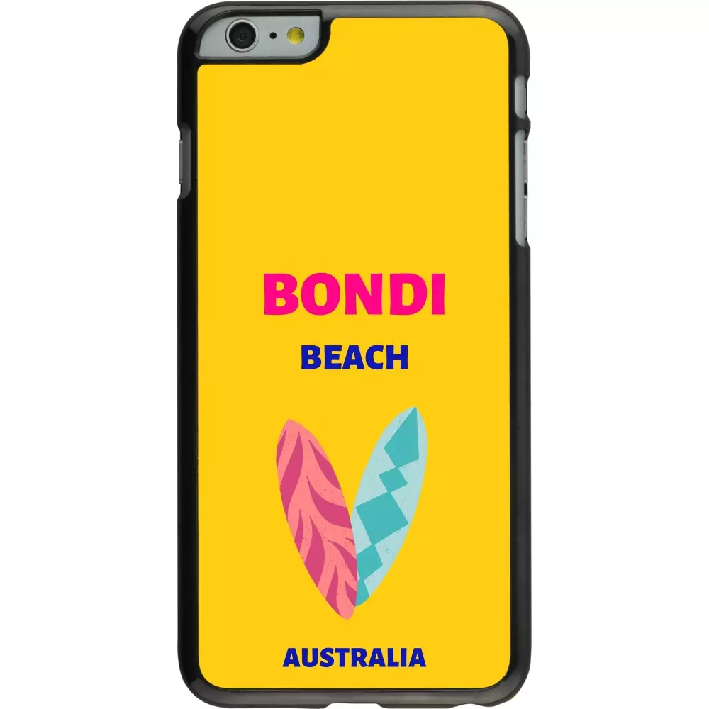 iPhone 6 Plus / 6s Plus Case Hülle - Pop Summer Destination Bondi