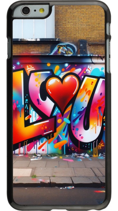iPhone 6 Plus / 6s Plus Case Hülle - Valentin 2025 Liebe U Tag
