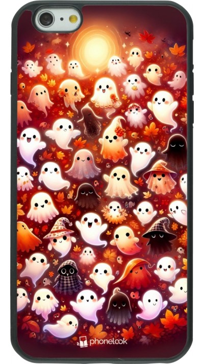 iPhone 6 Plus / 6s Plus Case Hülle - Silikon schwarz Gespenster Herbst niedlich