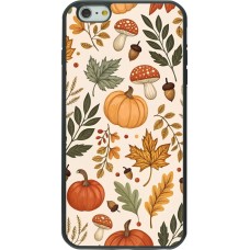 iPhone 6 Plus / 6s Plus Case Hülle - Silikon schwarz Autumn 25 Autumn pattern