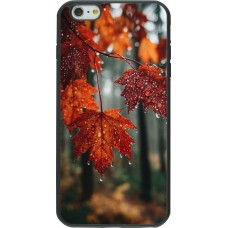 iPhone 6 Plus / 6s Plus Case Hülle - Silikon schwarz Autumn 25 Rain