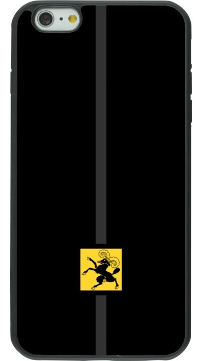 iPhone 6 Plus / 6s Plus Case Hülle - Silikon schwarz Kanton SH schwarz