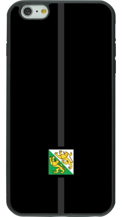 iPhone 6 Plus / 6s Plus Case Hülle - Silikon schwarz Kanton TG schwarz