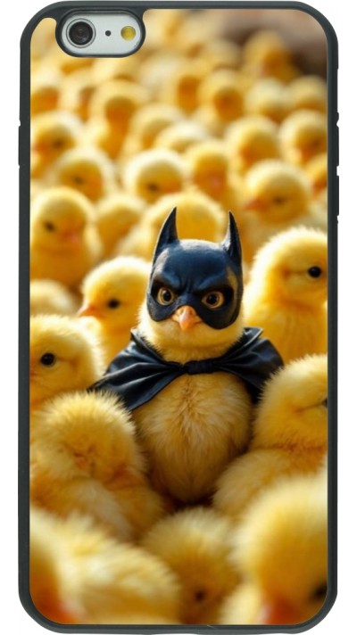 iPhone 6 Plus / 6s Plus Case Hülle - Silikon schwarz Easter 2026 Chicken Batman