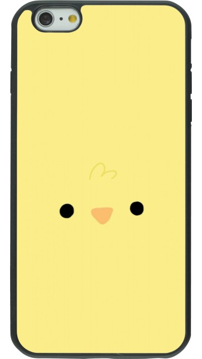 iPhone 6 Plus / 6s Plus Case Hülle - Silikon schwarz Easter 2026 Little chicken