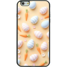 iPhone 6 Plus / 6s Plus Case Hülle - Silikon schwarz Easter 2026 Pattern Easter