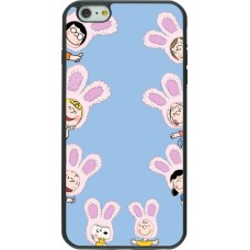 iPhone 6 Plus / 6s Plus Case Hülle - Silikon schwarz Easter 2026 Snoopy