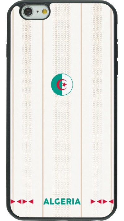 iPhone 6 Plus / 6s Plus Case Hülle - Silikon schwarz Algerien 2026 personalisierbares Fussballtrikot
