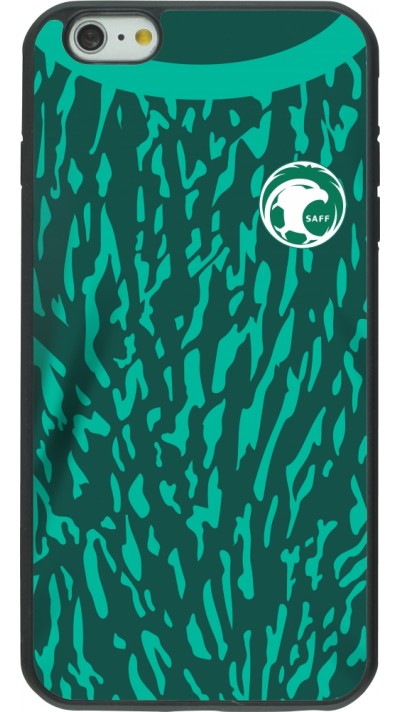 iPhone 6 Plus / 6s Plus Case Hülle - Silikon schwarz Saudi-Arabien 2022 personalisierbares Fussballtrikot