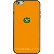 iPhone 6 Plus / 6s Plus Case Hülle - Silikon schwarz Australien 2026 personalisierbares Fussballtrikot