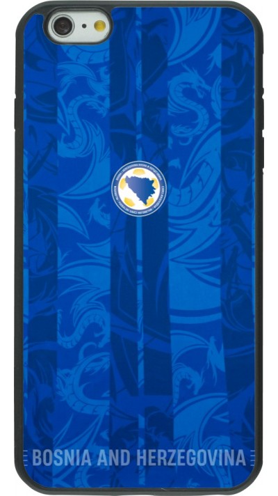 iPhone 6 Plus / 6s Plus Case Hülle - Silikon schwarz Bosnien und Herzegowina 2026 personalisierbares Fussballtrikot