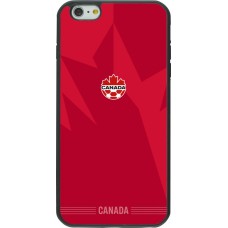 iPhone 6 Plus / 6s Plus Case Hülle - Silikon schwarz Kanada 2026 personalisierbares Fussballtrikot