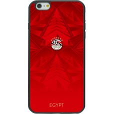 iPhone 6 Plus / 6s Plus Case Hülle - Silikon schwarz Ägypten 2026 personalisierbares Fussballtrikot