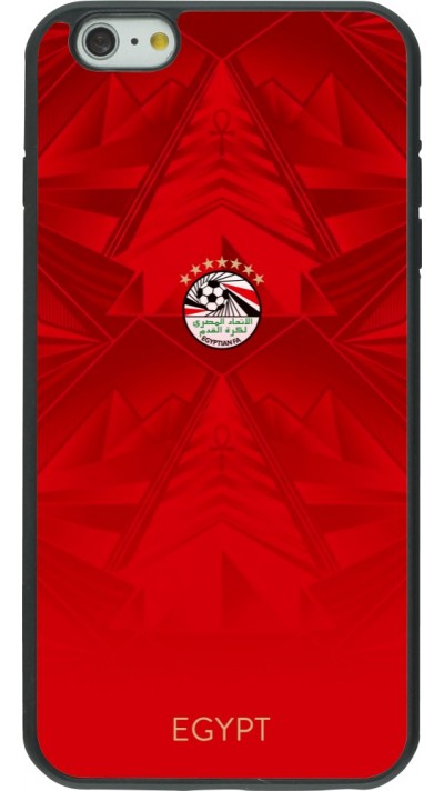 iPhone 6 Plus / 6s Plus Case Hülle - Silikon schwarz Ägypten 2026 personalisierbares Fussballtrikot