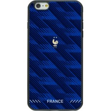 iPhone 6 Plus / 6s Plus Case Hülle - Silikon schwarz Frankreich 2026 personalisierbares Fussballtrikot