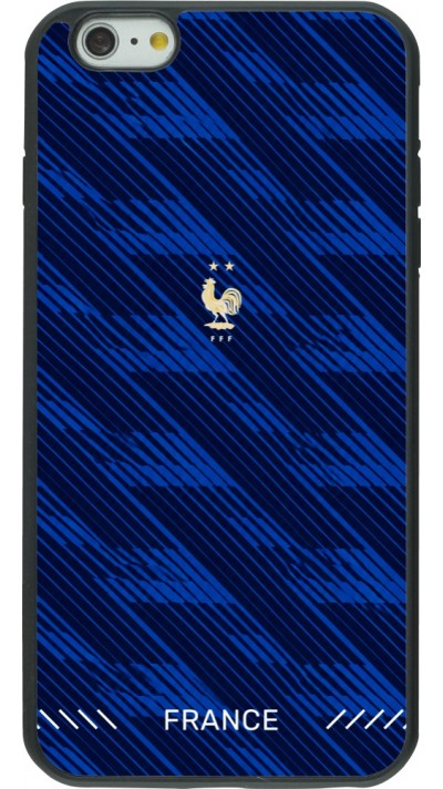iPhone 6 Plus / 6s Plus Case Hülle - Silikon schwarz Frankreich 2026 personalisierbares Fussballtrikot