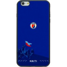 iPhone 6 Plus / 6s Plus Case Hülle - Silikon schwarz Haiti 2026 personalisierbares Fussballtrikot