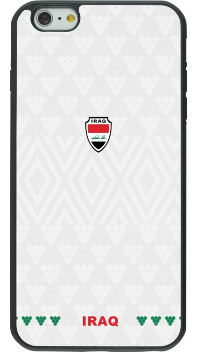 iPhone 6 Plus / 6s Plus Case Hülle - Silikon schwarz Irak 2026 personalisierbares Fussballtrikot