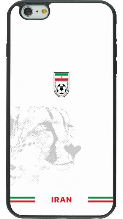 iPhone 6 Plus / 6s Plus Case Hülle - Silikon schwarz Iran 2026 personalisierbares Fussballtrikot