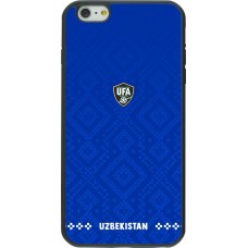 iPhone 6 Plus / 6s Plus Case Hülle - Silikon schwarz Usbekistan 2026 personalisierbares Fussballtrikot