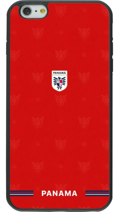 iPhone 6 Plus / 6s Plus Case Hülle - Silikon schwarz Panama 2026 personalisierbares Fussballtrikot