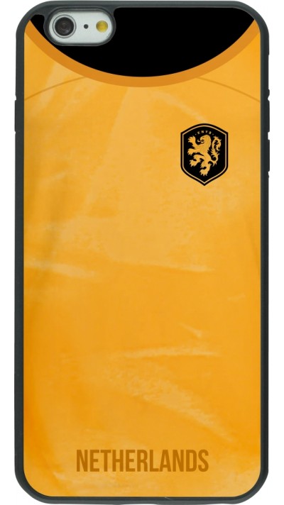 iPhone 6 Plus / 6s Plus Case Hülle - Silikon schwarz Holland 2022 personalisierbares Fußballtrikot