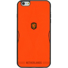 iPhone 6 Plus / 6s Plus Case Hülle - Silikon schwarz Niederlande 2026 personalisierbares Fussballtrikot