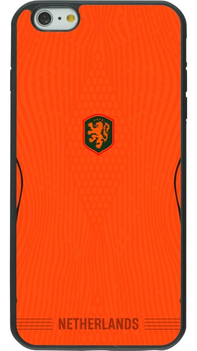 iPhone 6 Plus / 6s Plus Case Hülle - Silikon schwarz Niederlande 2026 personalisierbares Fussballtrikot