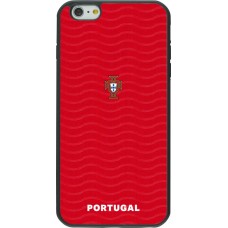 iPhone 6 Plus / 6s Plus Case Hülle - Silikon schwarz Portugal 2026 personalisierbares Fussballtrikot