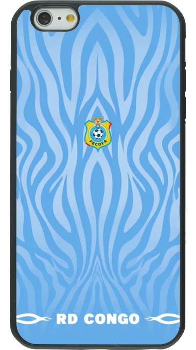 iPhone 6 Plus / 6s Plus Case Hülle - Silikon schwarz Demokratische Republik Kongo 2026 personalisierbares Fussballtrikot