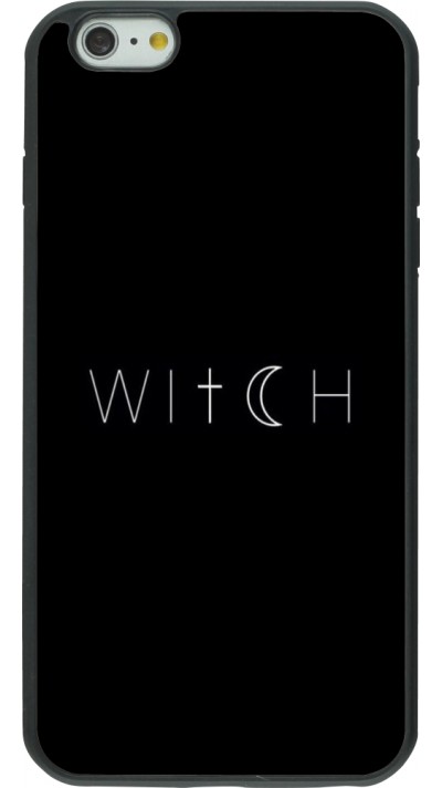 iPhone 6 Plus / 6s Plus Case Hülle - Silikon schwarz Halloween 22 witch word