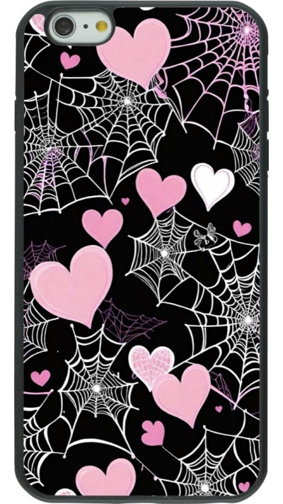 iPhone 6 Plus / 6s Plus Case Hülle - Silikon schwarz Halloween 2024 girly
