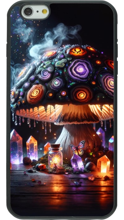 iPhone 6 Plus / 6s Plus Case Hülle - Silikon schwarz Halloween Zaubertrank Magie