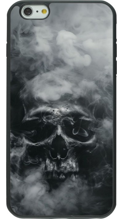 iPhone 6 Plus / 6s Plus Case Hülle - Silikon schwarz Halloween 2024 smoky skull