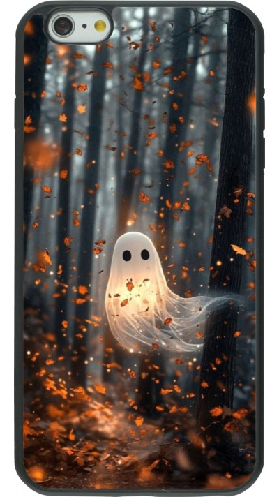 iPhone 6 Plus / 6s Plus Case Hülle - Silikon schwarz Halloween 2025 Ghost in the forest