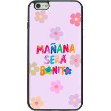 iPhone 6 Plus / 6s Plus Case Hülle - Silikon schwarz Karol G Manana sera bonito