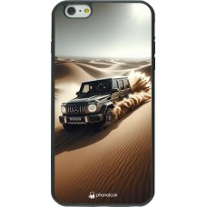 iPhone 6 Plus / 6s Plus Case Hülle - Silikon schwarz Mercedes G Drift Wueste