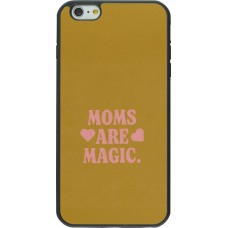 iPhone 6 Plus / 6s Plus Case Hülle - Silikon schwarz Mom 2026 Are Magic