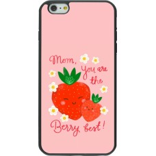 iPhone 6 Plus / 6s Plus Case Hülle - Silikon schwarz Mom 2026 Berry best